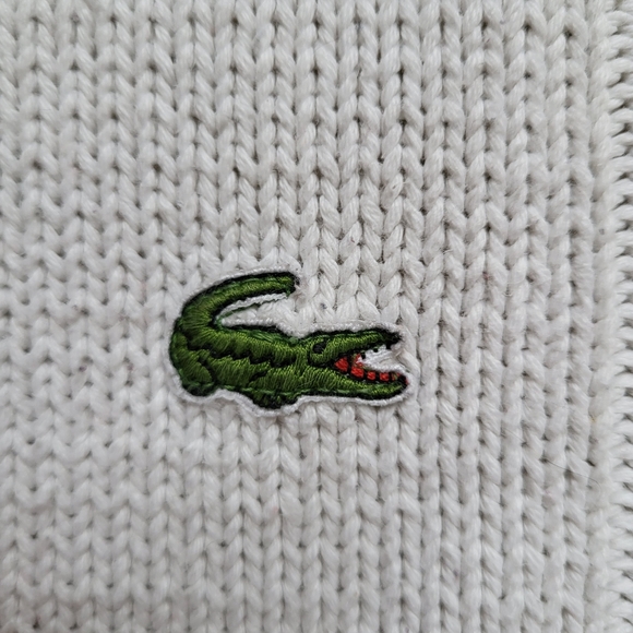 Vintage Izod Lacoste 80s Cotton Knit Sweater - Picture 10 of 12